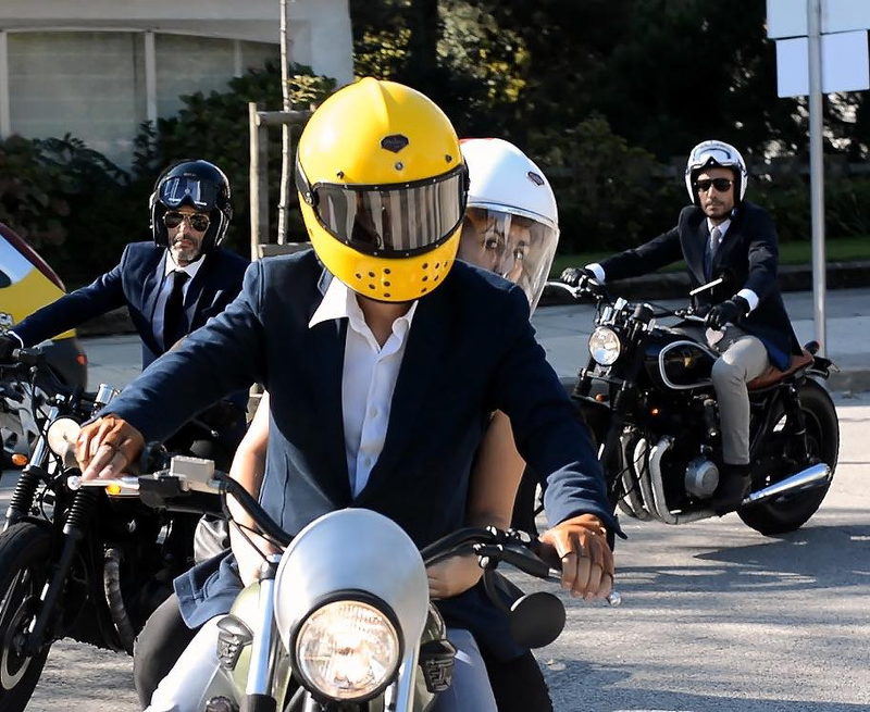 Illustration for article titled A Truly Distinguished Gentleman Rides To Fight Prostate Cancer